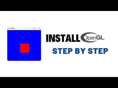 0 - OpenGL Tutorial: Step by Step Installation – First Window in C++ as extension #بالعربي