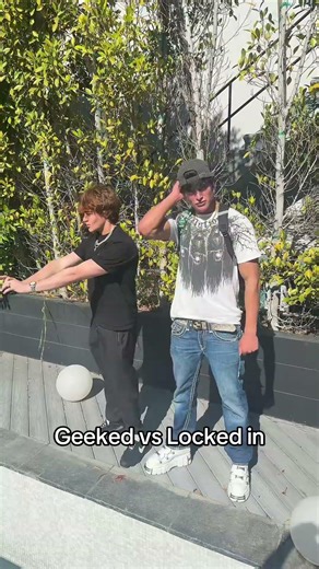 geeked vs locked in #looks #explore