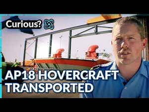 How Griffin Hoverwork Moved the AP18 Hovercraft! | Huge Moves