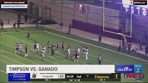 UNDER THE LIGHTS: Timpson takes down Ganado 35-21 to move on to state championship game