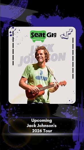 🎤 Jack Johnson Live Tour 2026! 🎤 - #JackJohnson #JackJohnsonTour2026