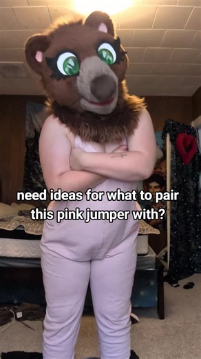 sorry my room is a little messy #fursona #furryfandom #furry #ootd #bear