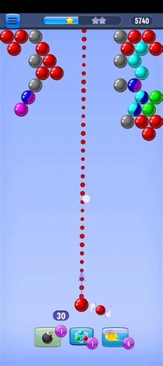 One PERFECT Shot Cleared the Entire Board! 😱🎯 | Bubble Shooter Gameplay #Shorts