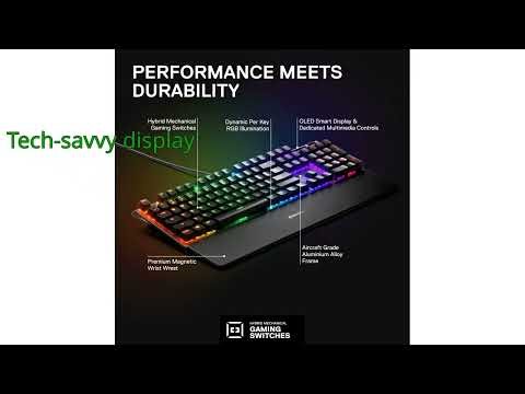 REVIEW (2026): SteelSeries Apex 5 Keyboard. Features.