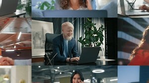 Zoom Out Executive Businessman On Video Stock Footage Video (100% Royalty-free) 3450061037 | Shutterstock