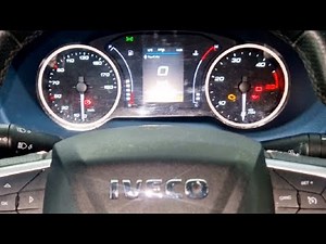 To reset the service light on the Iveco Daily.