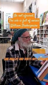 Be not afeared. The Isle is full of noises William Shakespeare 1564-1616 read by Thundercloud #poem