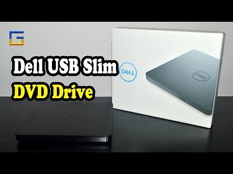 Dell USB Slim DVD Drive DW316 Unboxing & Overview