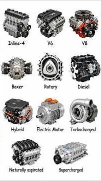 Every Car's Engine Explained in 7 Minute!
