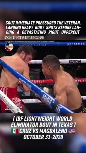 ISAAC CRUZ VS DIEGO MAGDALENO HIGHLIGHTS | Isaac cruz highlights knockouts #shorts #boxing