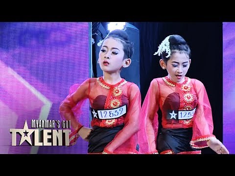 Thar Toe Amhwar Moe Phyo: Auditions | Myanmar's Got Talent 2019