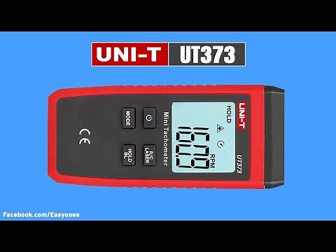 UNI-T UT373 Mini Tachometer Unboxing | Testing