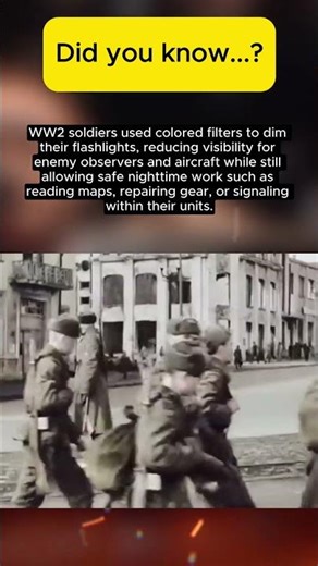 How Soldiers Hid Their Light at Night