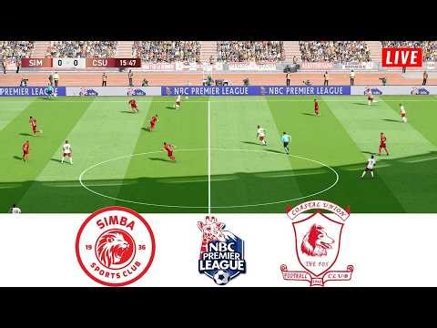 🔴SIMBA SC vs COASTAL UNION LIVE TODAY ⚽ NBC PREMIER LEAGUE 2025/2026 ⚽FOOTBALL GAMEPLAY HD