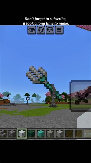 How to Build a Trident Statue in Minecraft! 🔱🔥 #Minecraft #Shorts