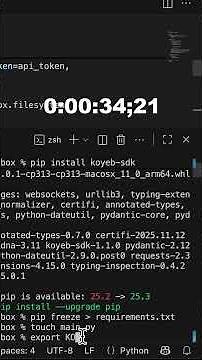 Build and run a Koyeb Sandbox in less than 60 seconds #aidevelopment #code #aiagents
