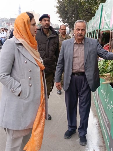 Deputy Commissioner Sialkot's Visit to Rehri Bazaar