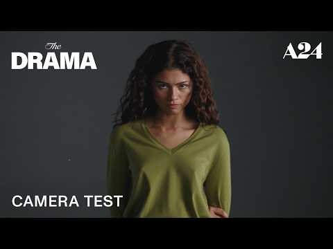 The Drama | Zendaya and Robert Pattinson 35mm Camera Test | A24