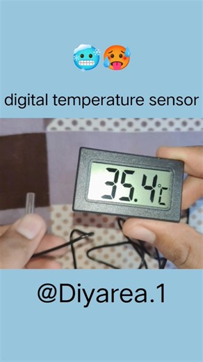 Digital temperature sensor #howtomake