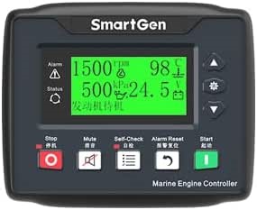 Amazon.com: SMARTGEN HMC4100 引擎控制器,船用主推進,主發電機控制器 : 露臺、草皮與花園