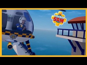 Police helicopter to the rescue! 🔥 New Fireman Sam Videos