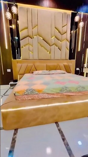 Bedroom POP fall ceiling light decoration ￼￼