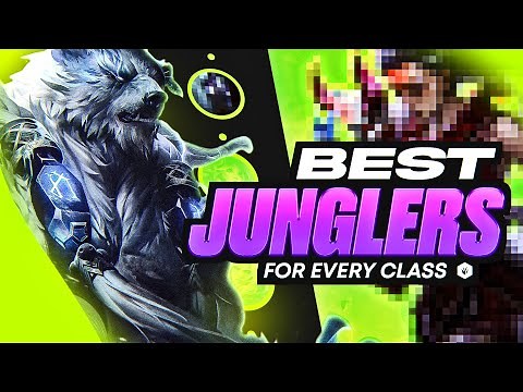 The BEST JUNGLERS For EVERY Class To Carry In EVERY Rank! | League of Legends Jungle Tier List