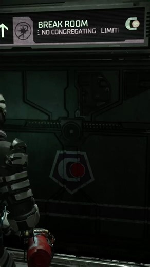 Hidden Dead Space Break Room Nobody Finds #deadspace #ps5 #horrorgaming