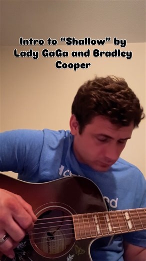 Jared Johnson on Instagram: "Intro to “Shallow” by Lady GaGa and Bradley Cooper Super easy to learn and sounds amazing! 🤩"