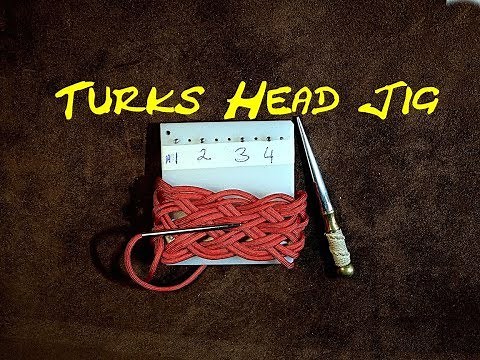 Making a Turks Head Using a Turks Head Board or Jig - Easy to Follow Turks Head Instructions