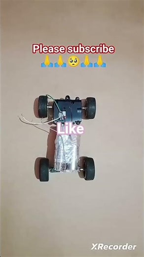 how to make a simple RC car at home #rccar #crazyxyz