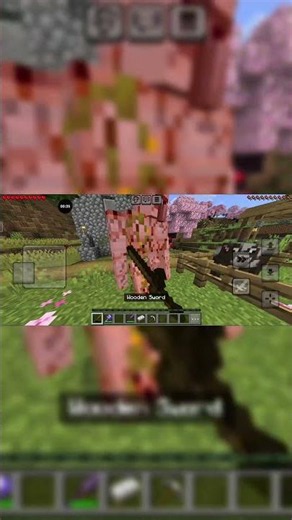 minecraft I try mace and spear to kill golem