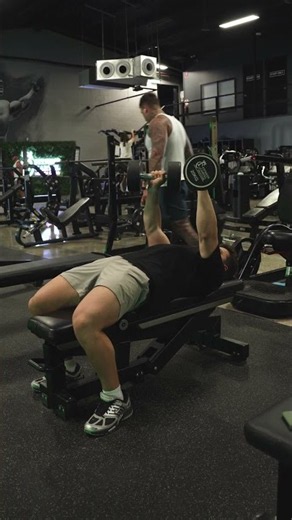 Flat Dumbbell Press