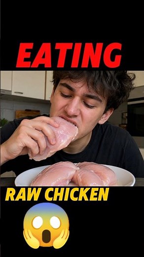 I Ate Raw Chicken for 7 Days... Here's What Happened 😳