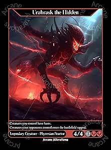 Urabrask The Hidden - Altered Art Custom Card
