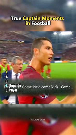 True Captain Moments in Football