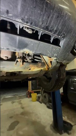 2004 Toyota Highlander leaking transmission cooler line repaired