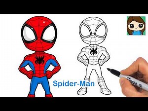 How to Draw Spiderman | Spidey and His Amazing Friends