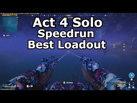 MW3 Zombies Act 4 Solo Speedrun Full & Cutscene best loadout