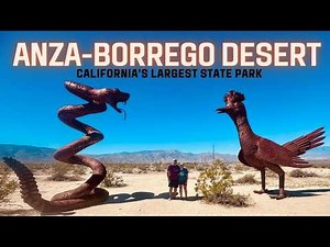 Anza-Borrego Desert State Park, Palm Canyon & The Slot trails. California's largest State Park!