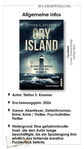 Cry Island von Stefan S. Kassner