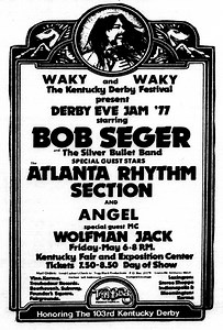May 06, 1977: Bob Seger & The Silver Bullet Band / Atlanta Rhythm Section / Angel at Freedom Hall, Kentucky Exposition Center Louisville, Kentucky, United States | Concert Archives