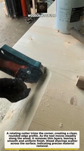 Perfect Edge Rounding with Wood Router Tool #woodworking #tools #DIY