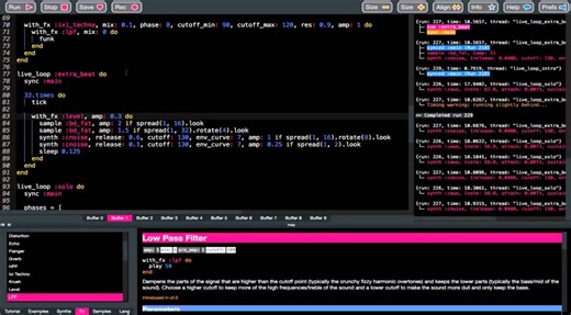 Sonic Pi Self-Test: Powerful Insights from Coding Beats Instead of Turning Knobs