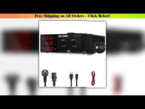 High Power 1200W-3000W Bench Power Supply 30V 60A 100A DC Laboratory Adjustable Regulated power