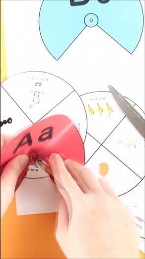 DIY Alphabet Spinner - #babyfirsttv
