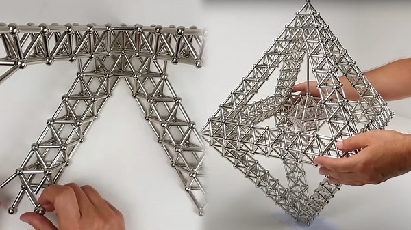 Fascinating Magnet Structures Forming with Precision and Force