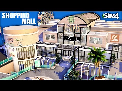 Sims 4 SHOPPING MALL [No CC] - Speed Build | Kate Emerald