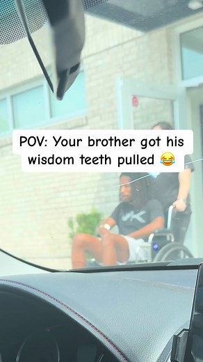 My older brothef got his wisdom teeth pulled and didn’t know how to act 😂 *nobody was harmed* #viral #trending #wisdomteeth #wisdomteethaftermath #wisdomtooth #fyp #wisdom