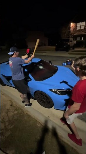 We DESTROYED Logan’s Corvette!